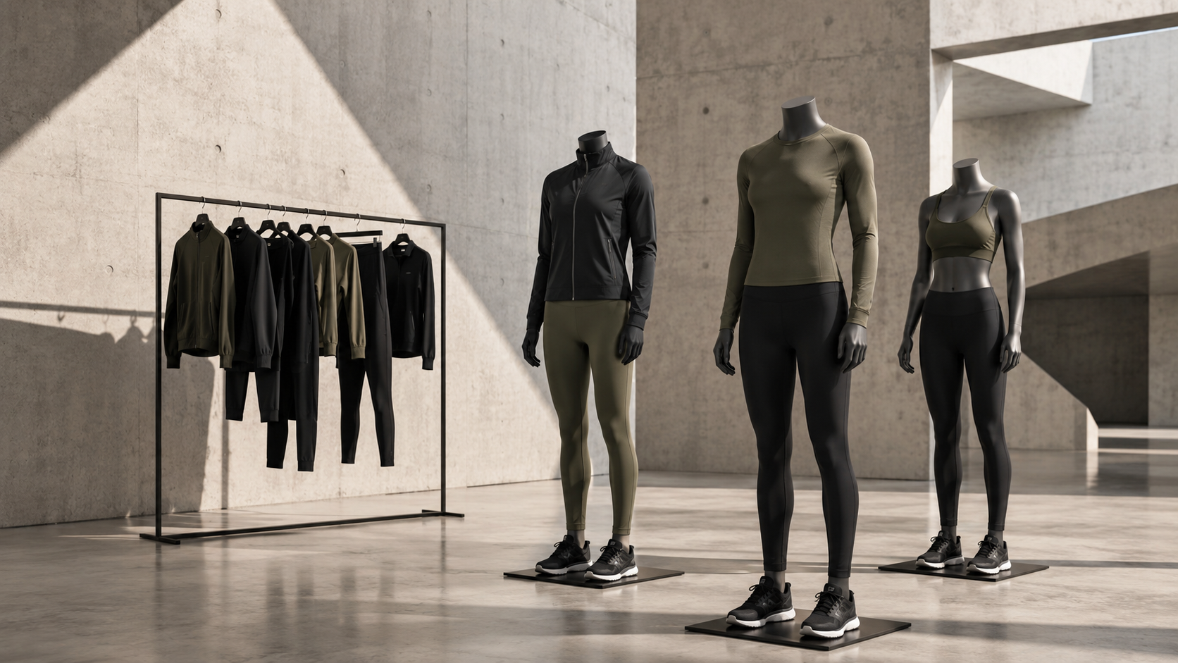 Custom activewear collection development